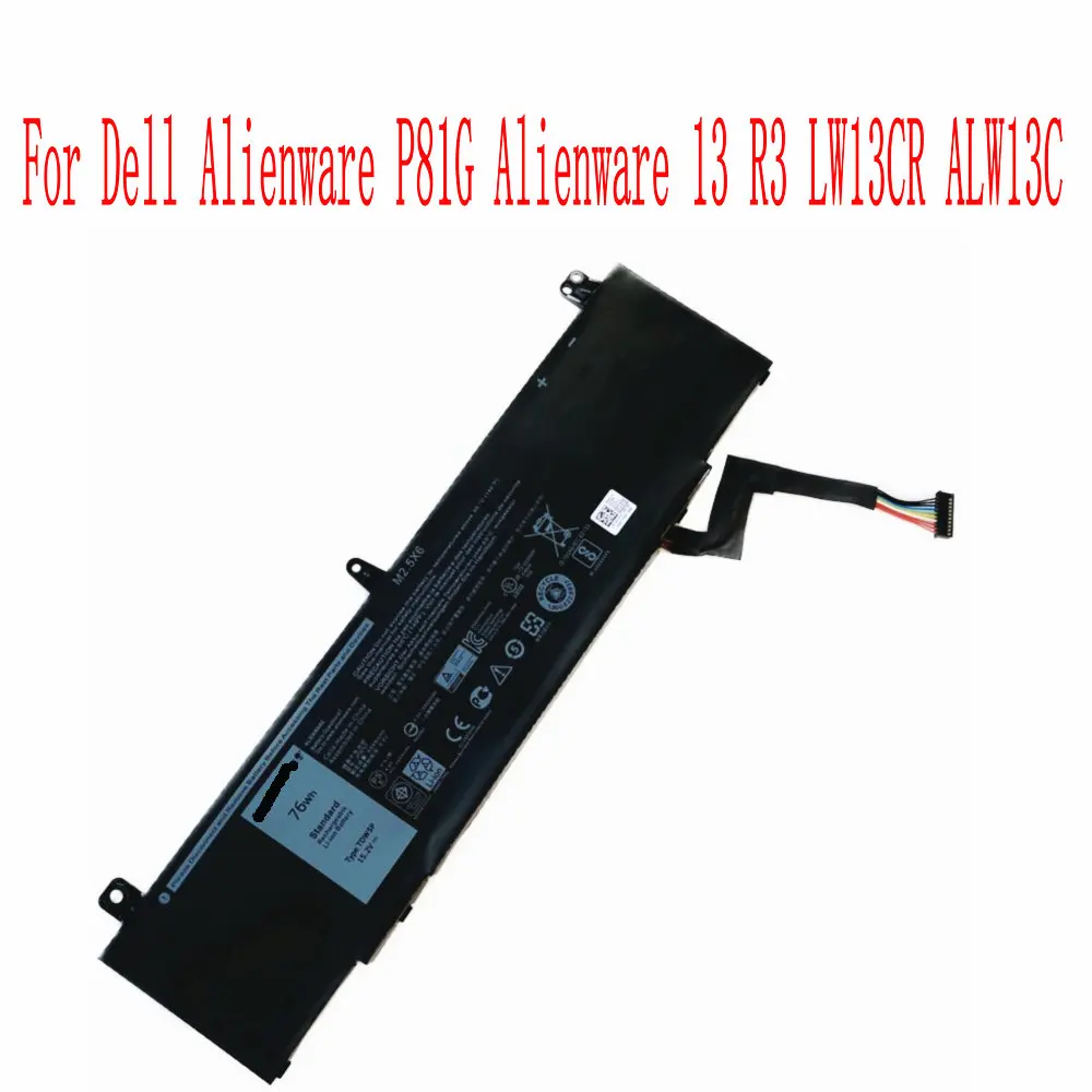 100% Brand new high quality 76WH/5000mAh DELL TDW5P Battery For Dell Alienware P81G Alienware 13 R3 LW13CR ALW13C Laptop
100% Brand new high quality 76WH/5000mAh DELL TDW5P Battery For Dell Alienware P81G Alienware 13 R3 LW13CR ALW13C Laptop