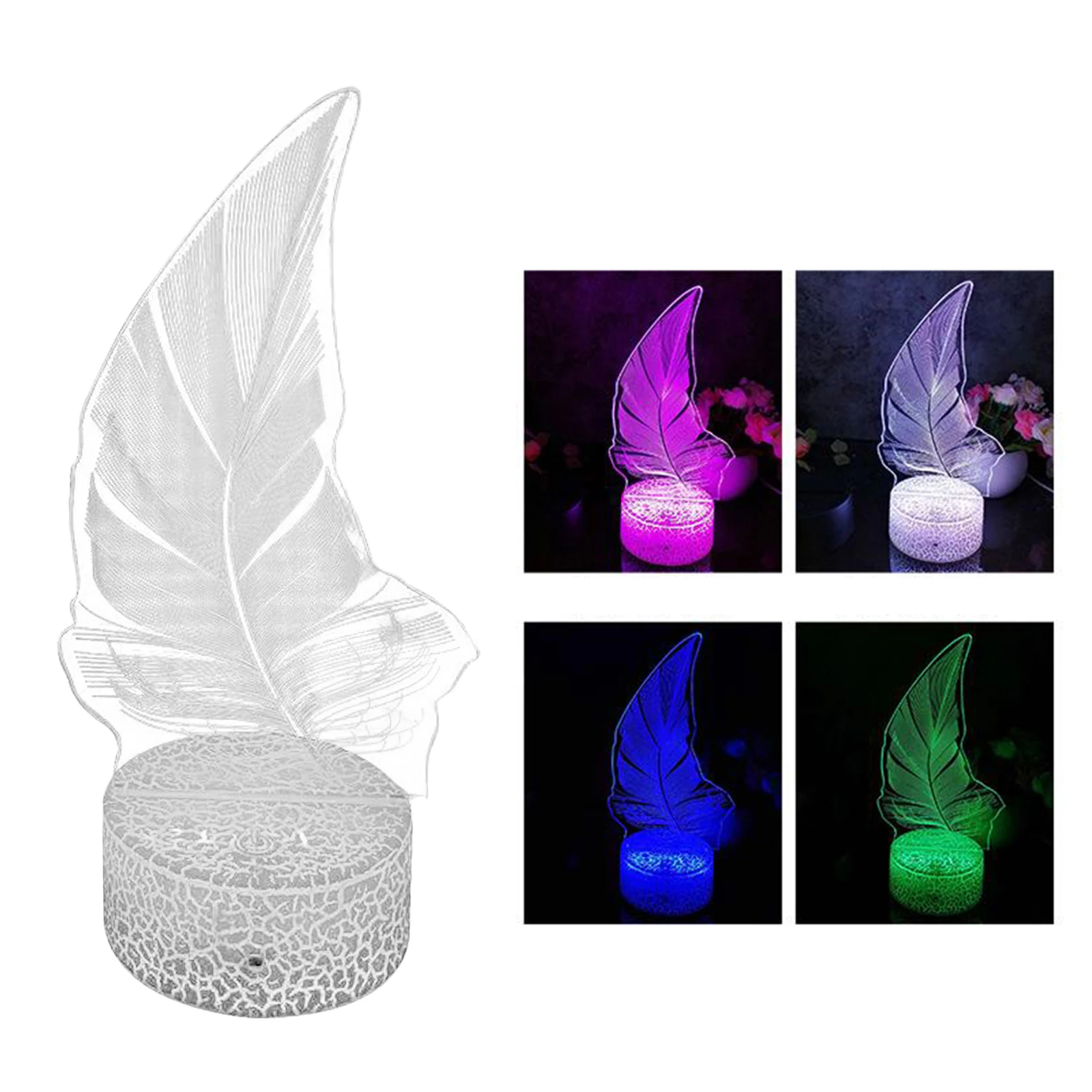 3D Plant Shape Nightlight Lamp Table Desk Light Bedside Baby Room Decoration
3D Plant Shape Nightlight Lamp Table Desk Light Bedside Baby Room Decoration