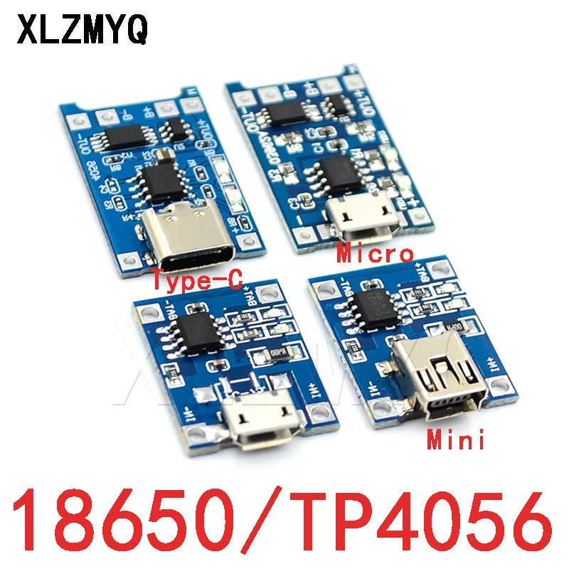5pcs 5V 1A Micro USB 18650 type-c Lithium Battery Charging Board Charger Module+Protection Dual Functions TP4056 18650 Li-ion
5pcs 5V 1A Micro USB 18650 type-c Lithium Battery Charging Board Charger Module+Protection Dual Functions TP4056 18650 Li-ion