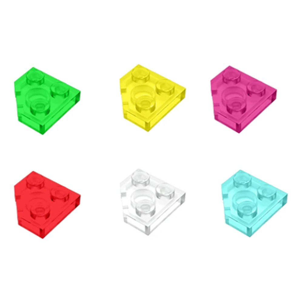 Transparent Colors MOC Bricks Building Block Assembly Parts Wedge Plate 2 x 2 Cut Corner Creative Toys for Children 26601 23pcs
Transparent Colors MOC Bricks Building Block Assembly Parts Wedge Plate 2 x 2 Cut Corner Creative Toys for Children 26601 23pcs