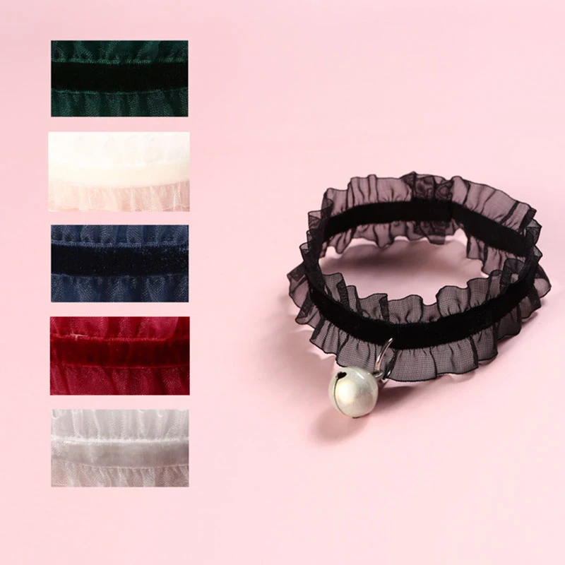 lace Pet Collar With Bell Sweet Pet Supply Pet Neck Ring Elasticity Velvet Lace Pet Neck Strap Rabbit Necklace Cat Collar Cute
lace Pet Collar With Bell Sweet Pet Supply Pet Neck Ring Elasticity Velvet Lace Pet Neck Strap Rabbit Necklace Cat Collar Cute