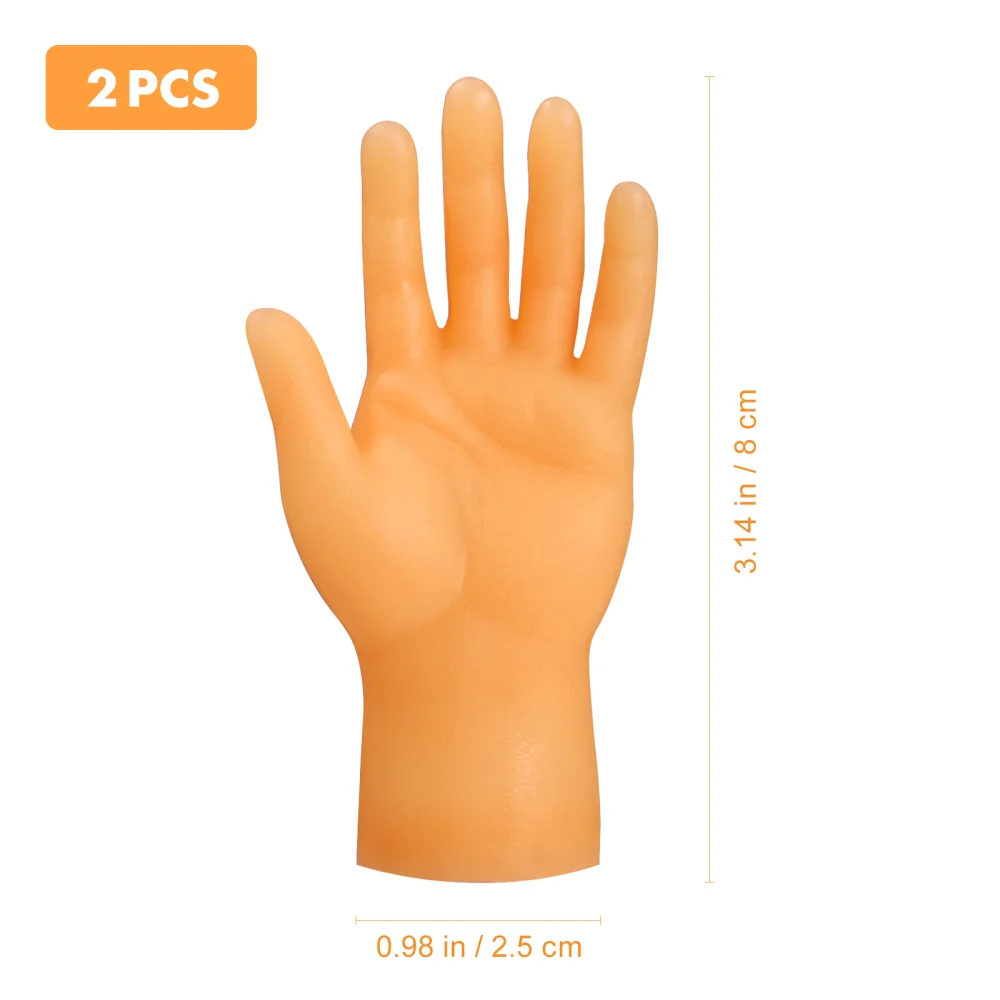 Toyvian 2pcs Creative Finger Puppet Palm Shaped Quirky Interactive Storying Telling Props for Kids Parents
Toyvian 2pcs Creative Finger Puppet Palm Shaped Quirky Interactive Storying Telling Props for Kids Parents