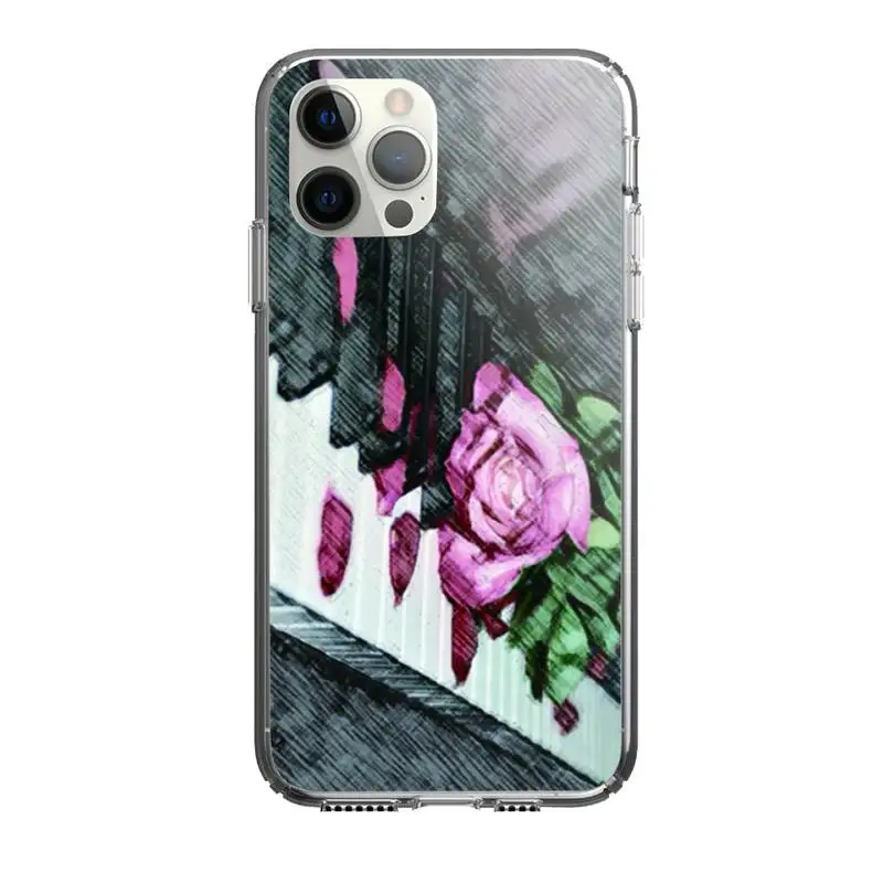 Piano Keys Phone Case Clear Cover For Iphone 5 6 7 8 11 12 Plus XR X XS SE2020 11/12PRO Max Transparent Cases
Piano Keys Phone Case Clear Cover For Iphone 5 6 7 8 11 12 Plus XR X XS SE2020 11/12PRO Max Transparent Cases