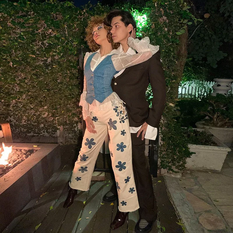 New Arrival 2021 Night Club Sexy High Waist Knitted Print Floral Bodycon Women Pants Summer Fashion High Street Stright Pants
New Arrival 2021 Night Club Sexy High Waist Knitted Print Floral Bodycon Women Pants Summer Fashion High Street Stright Pants