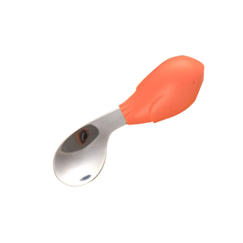 4 pcs/lot Baby Silicone Handle Stainless Steel Fork Spoon Kid Training Short Handle Feeding Stuff Child Tableware Food Spoons
4 pcs/lot Baby Silicone Handle Stainless Steel Fork Spoon Kid Training Short Handle Feeding Stuff Child Tableware Food Spoons