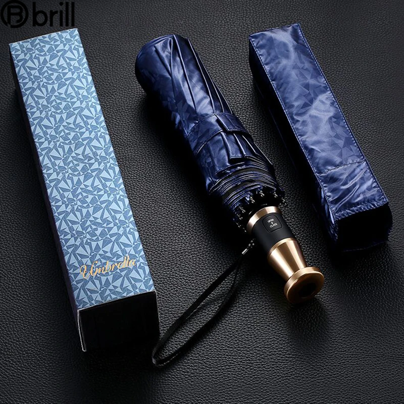 Luxury Full-automatic Umbrella Men's Folding Car Sun Umbrella Windproof UV Large Men Business Academy Foldable Car Sun Umbrella
Luxury Full-automatic Umbrella Men's Folding Car Sun Umbrella Windproof UV Large Men Business Academy Foldable Car Sun Umbrella