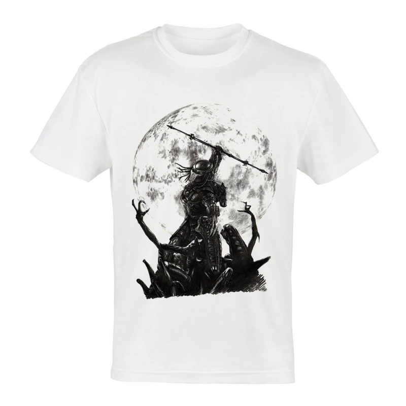 AVP Alien vs Predator T-shirt White Color Short Sleeve Alien AVP Darthworks T Shirt Top Tee Fashion Mens Movie Clothes Dropship
AVP Alien vs Predator T-shirt White Color Short Sleeve Alien AVP Darthworks T Shirt Top Tee Fashion Mens Movie Clothes Dropship