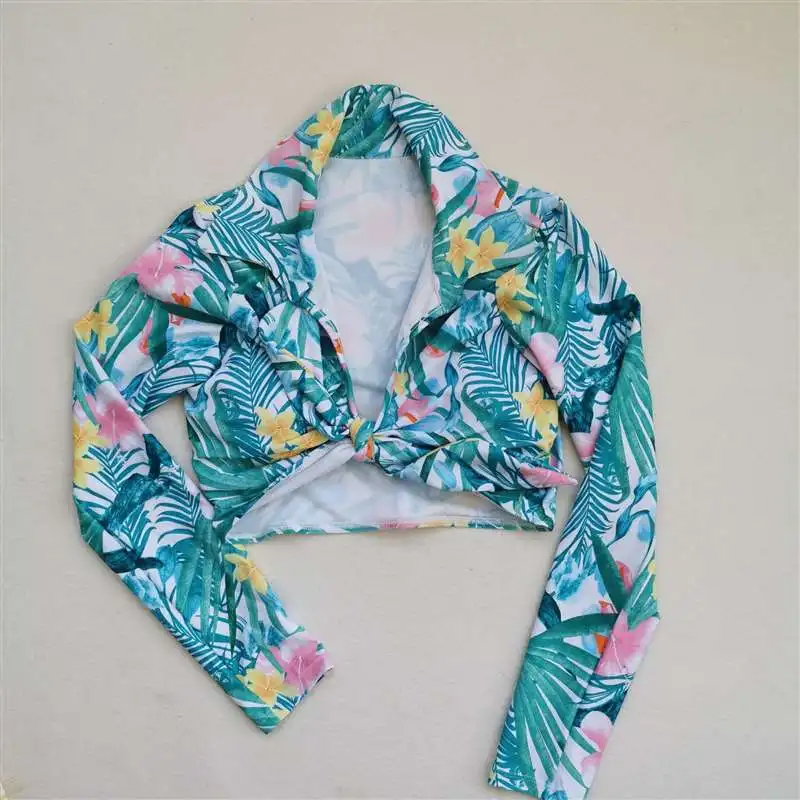 Sexy Plus Size Swimwear Women 2021 Leaves Print Bikini Long Sleeves Swimsuit Female High Waisted Bathing Suits Summer Beach Wear
Sexy Plus Size Swimwear Women 2021 Leaves Print Bikini Long Sleeves Swimsuit Female High Waisted Bathing Suits Summer Beach Wear
