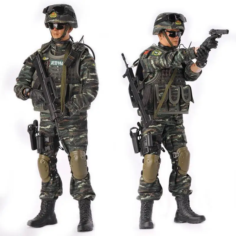 Simulate The 1/6 Maneuverable Model Of The Chinese Armed Police's Peace Missions Military Model Toys For Children Boys Figure
Simulate The 1/6 Maneuverable Model Of The Chinese Armed Police's Peace Missions Military Model Toys For Children Boys Figure