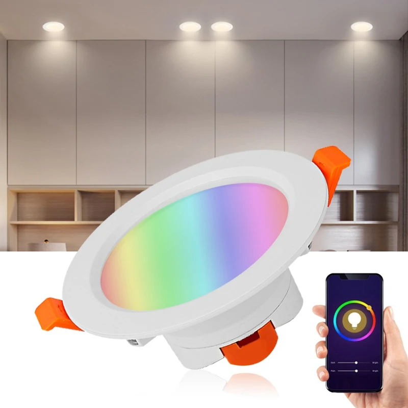 ZigBee 3.0 Intelligent Downlight Graffiti App Remote Control Rgbwc Dimming And Color Matching 7w3.5 Inch Smart Remote Control
ZigBee 3.0 Intelligent Downlight Graffiti App Remote Control Rgbwc Dimming And Color Matching 7w3.5 Inch Smart Remote Control