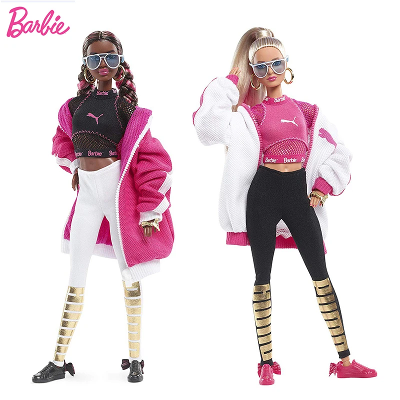 Original Barbie Sport Dolls Limited Collection Toys for Girls Fashion Joints Move Style Birthday Gift Doll Fashionable Bonecas | Игрушки и