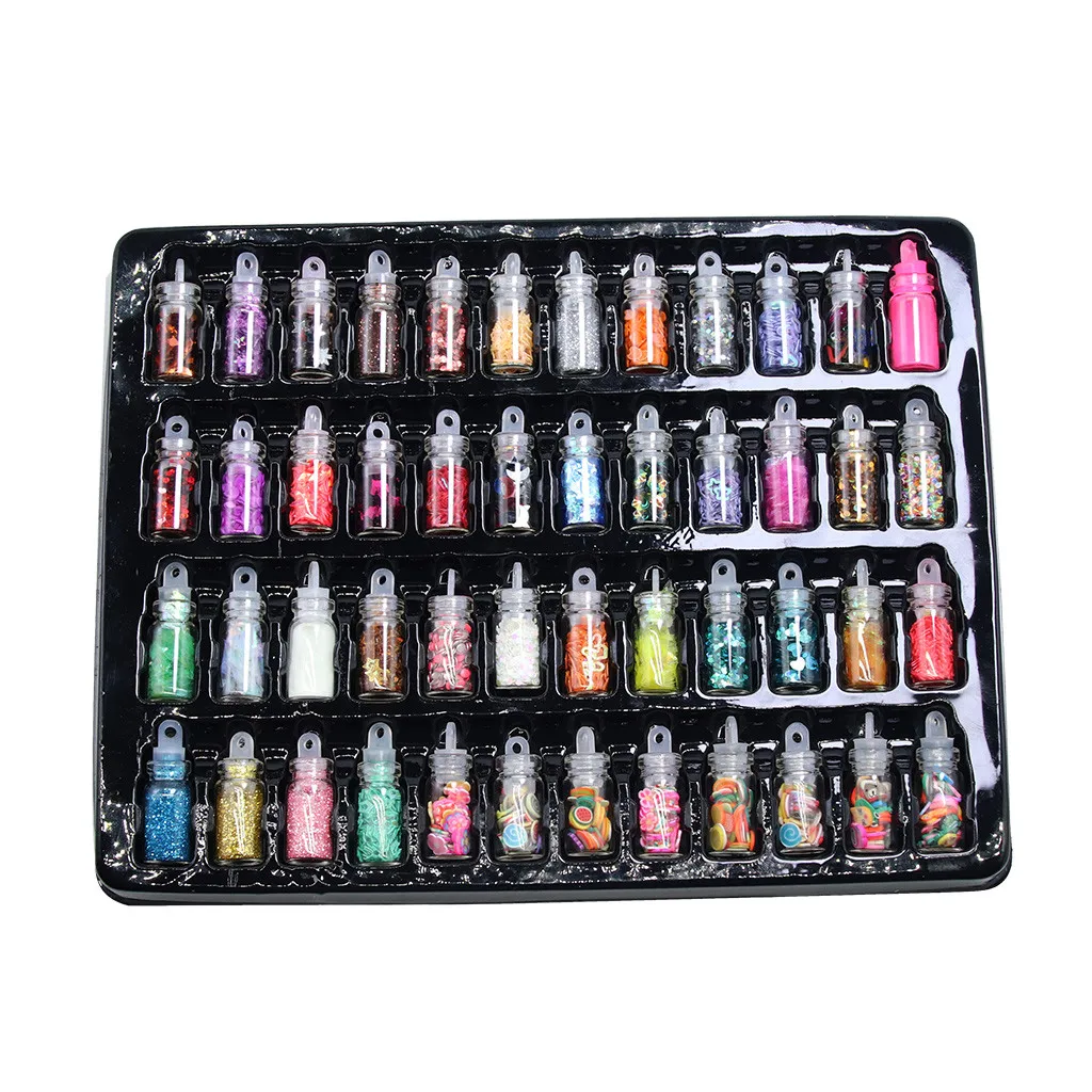 48pcs Sequins/glitter Filler Soft Slime Toys For Children Mud Diy Kit Toys Funny Kids Toys Christmas Gifts For Kids Children
48pcs Sequins/glitter Filler Soft Slime Toys For Children Mud Diy Kit Toys Funny Kids Toys Christmas Gifts For Kids Children