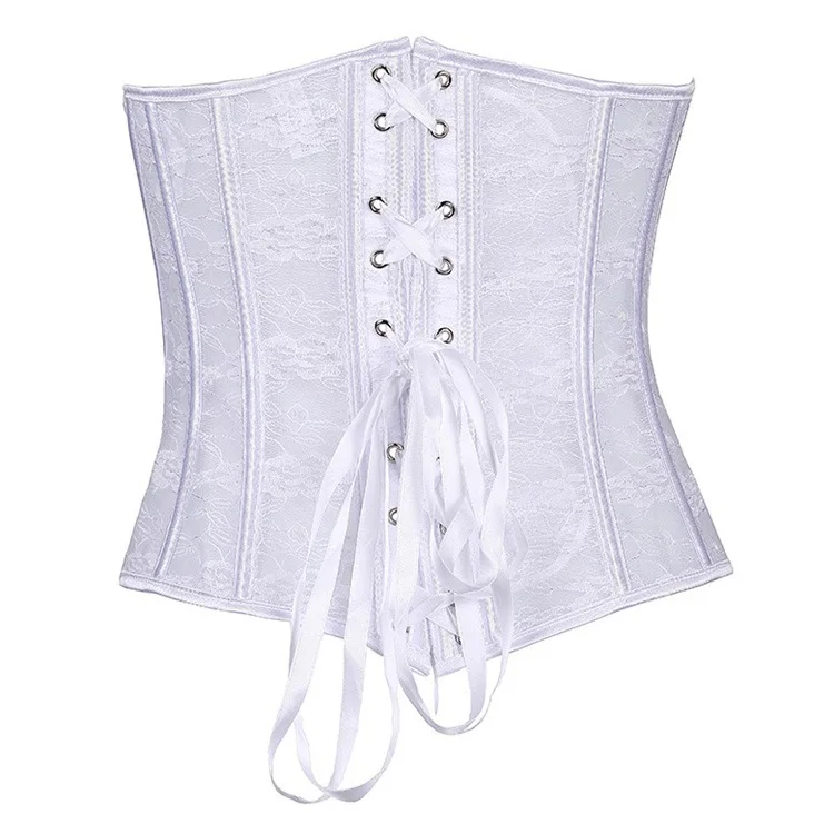 Top Women Sexy Mesh Off Shoulder Strapless Lace Corset Bustier Wedding Gothic Dark Academia Style Wear 
Top Women Sexy Mesh Off Shoulder Strapless Lace Corset Bustier Wedding Gothic Dark Academia Style Wear