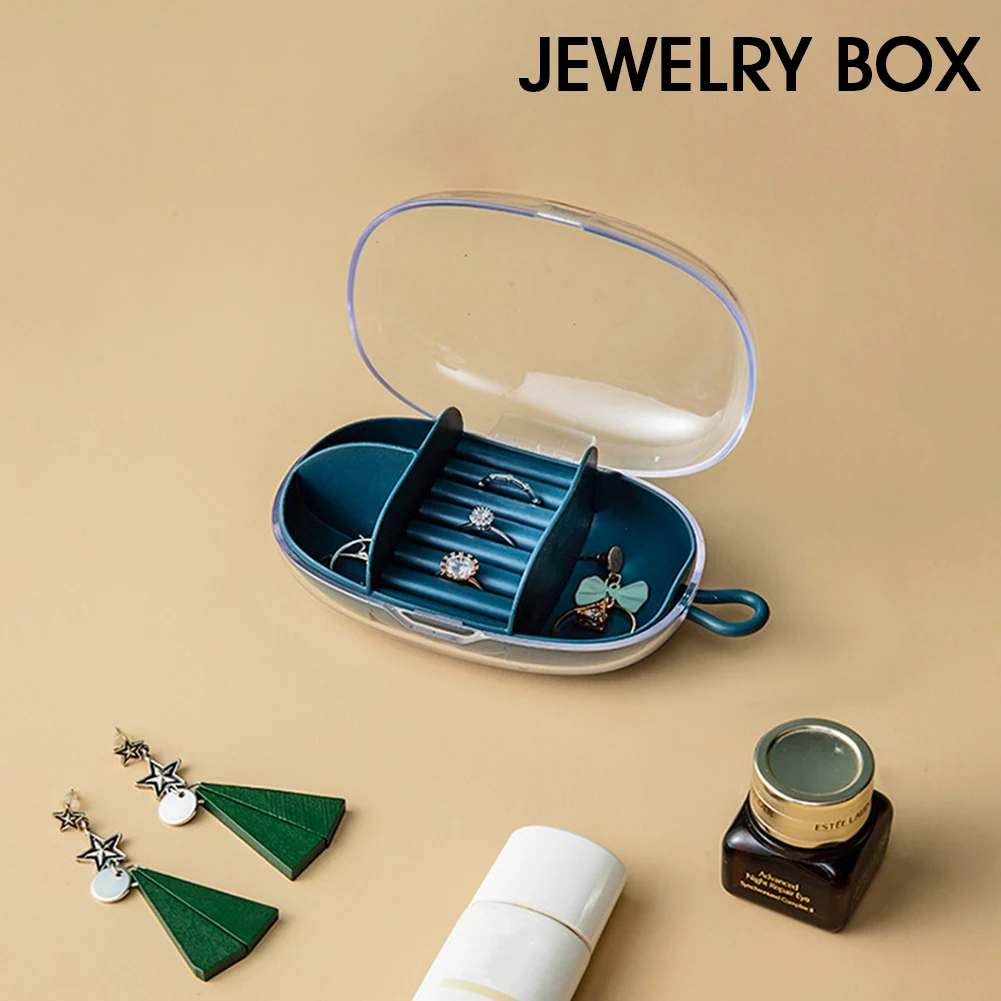 Jewelry Organizer Box Display Travel Jewelry Case Box Portable Jewelry Box with Lid Leather Storage for Ring Ear Studs Necklaces
Jewelry Organizer Box Display Travel Jewelry Case Box Portable Jewelry Box with Lid Leather Storage for Ring Ear Studs Necklaces