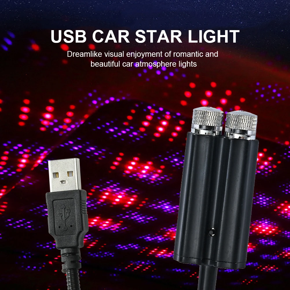 Car USB car starlight Roof Star Light Car Interior LED Starry Lights USB Atmosphere Projector Lights Adjustable Auto Interior
Car USB car starlight Roof Star Light Car Interior LED Starry Lights USB Atmosphere Projector Lights Adjustable Auto Interior