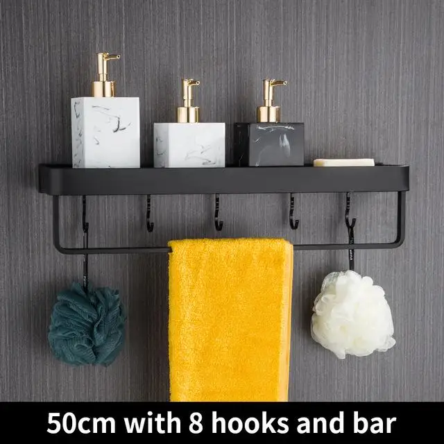 Bathroom Shelf Bath Shower Shelf Aluminum Black Bathroom Corner shelf Wall Mounted Black Aluminum Kitchen Storage Holder
Bathroom Shelf Bath Shower Shelf Aluminum Black Bathroom Corner shelf Wall Mounted Black Aluminum Kitchen Storage Holder