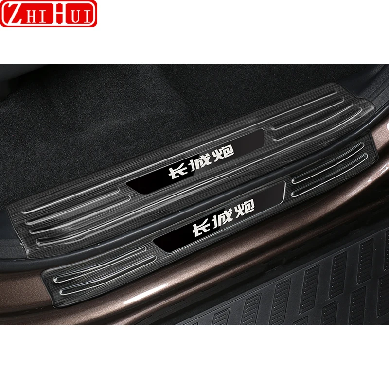 Interior Car Styling Door Welcome Threshold Cover Sticker For GWM POER UTE 2020 2021 Haval Stainless Steel Protector Accessories
Interior Car Styling Door Welcome Threshold Cover Sticker For GWM POER UTE 2020 2021 Haval Stainless Steel Protector Accessories