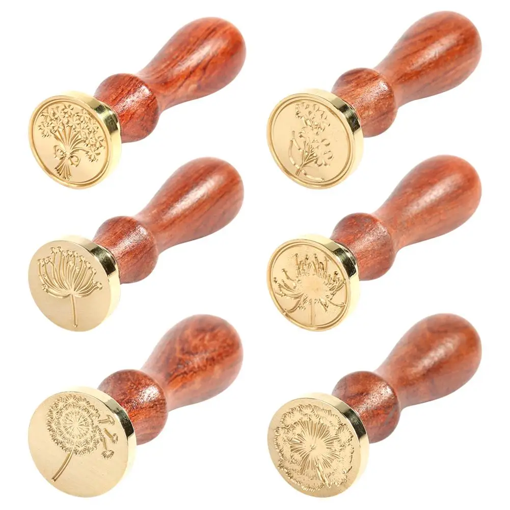 Plant Dandelion Flower Series Wax Seal Stamp Circle Vintage Brass Metal Sealing Wax Print Stamps Copper Wax Stamp With Handle 
Plant Dandelion Flower Series Wax Seal Stamp Circle Vintage Brass Metal Sealing Wax Print Stamps Copper Wax Stamp With Handle