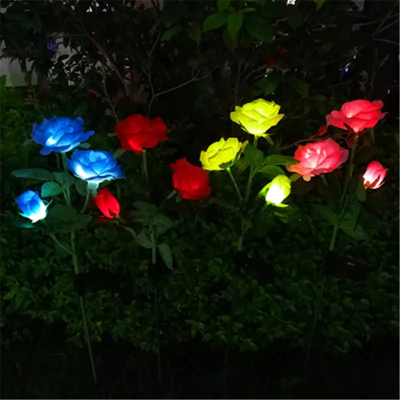 Outdoor LED Solar Light RGB Color Lily Garden Flower Waterproof Decorative Lamp 600AMH Solar Power Yard Lawn Path Wedding
Outdoor LED Solar Light RGB Color Lily Garden Flower Waterproof Decorative Lamp 600AMH Solar Power Yard Lawn Path Wedding