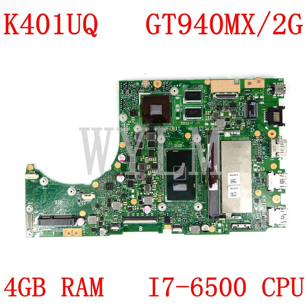K401UQ MAIN_BD._4G/I7-6500U/AS GT940MX/V2G Mainboard For ASUS K401U K401U A401U K401UQ K401UQK Laptop Motherboard 100% Tested
K401UQ MAIN_BD._4G/I7-6500U/AS GT940MX/V2G Mainboard For ASUS K401U K401U A401U K401UQ K401UQK Laptop Motherboard 100% Tested