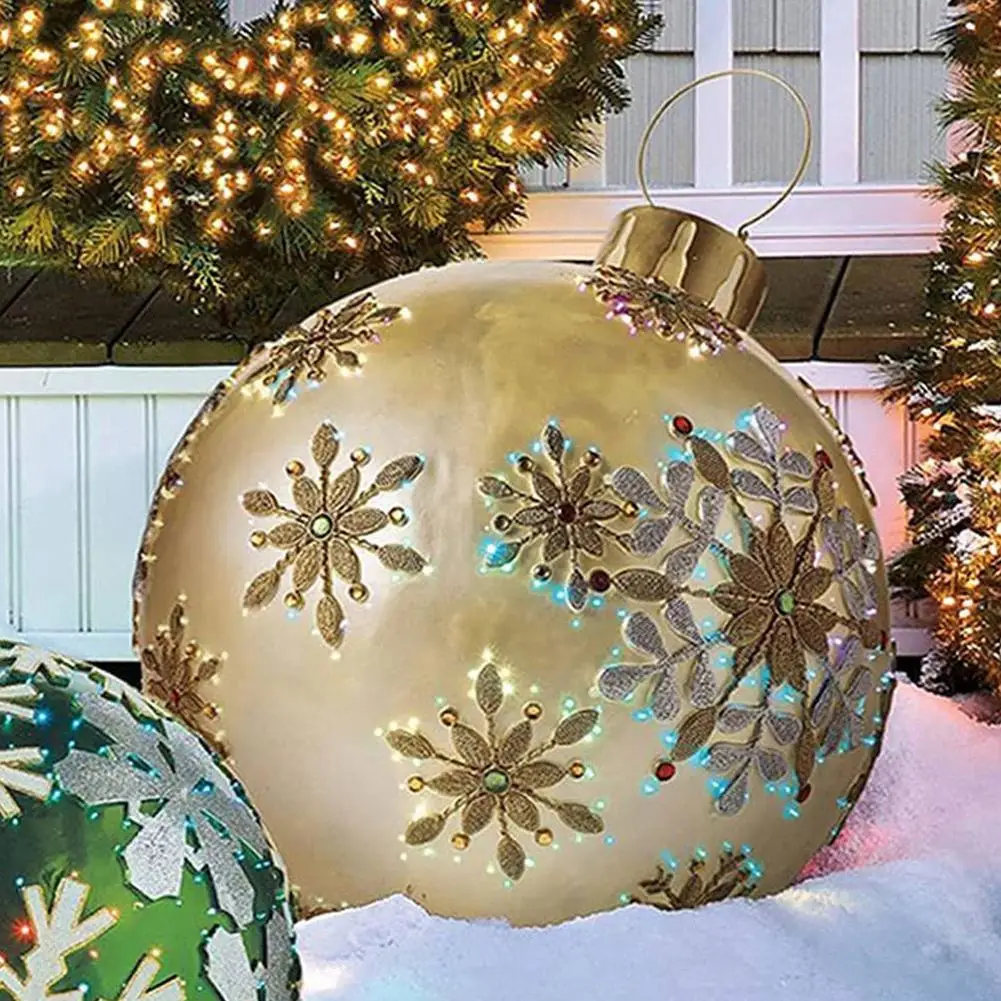 60cm Christmas Inflatables Decorative Ball Outdoor PVC Inflatable Ball Giant Christmas Tree Decor Holiday Inflatables Ball Decor
60cm Christmas Inflatables Decorative Ball Outdoor PVC Inflatable Ball Giant Christmas Tree Decor Holiday Inflatables Ball Decor