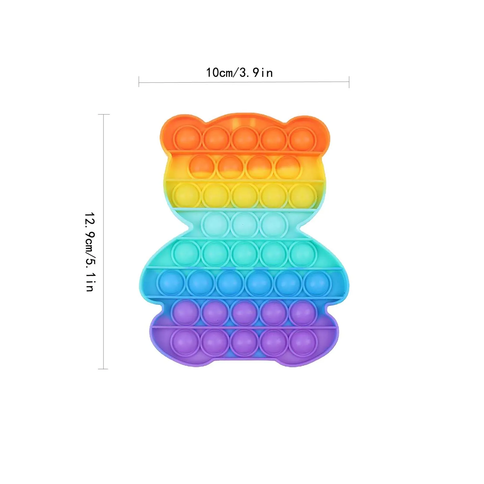 Stress Reliever Figet Toys Push Bubble Sensory Fidget Silicone Toy Special Needs Squishy Toy For Brinquedos Child AntiStress
Stress Reliever Figet Toys Push Bubble Sensory Fidget Silicone Toy Special Needs Squishy Toy For Brinquedos Child AntiStress