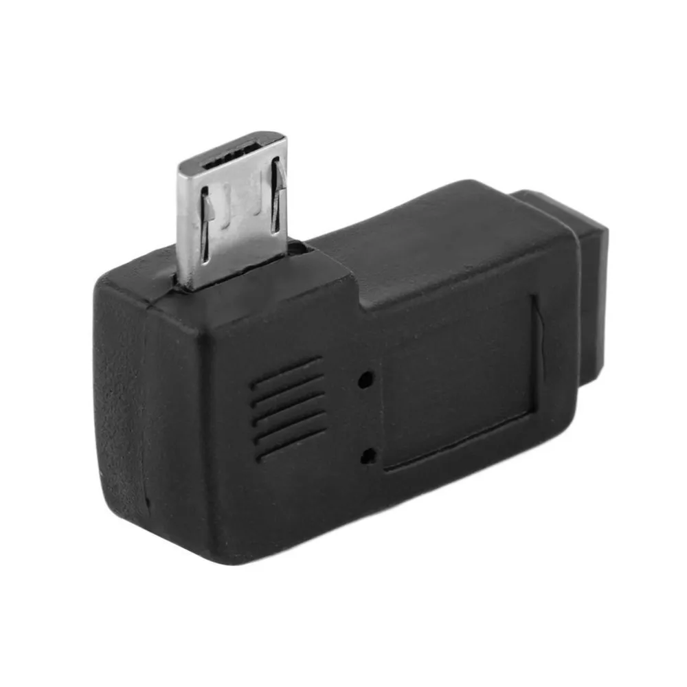Left/Right Angled USB Mini 5 Pin Female to Micro 5 Pin Male 3*1.5*0.8cm Black 90 Degree Angle Adapter Converter
Left/Right Angled USB Mini 5 Pin Female to Micro 5 Pin Male 3*1.5*0.8cm Black 90 Degree Angle Adapter Converter