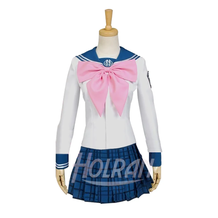Danganronpa: Trigger Happy Havoc cosplay costume Maizono Sayaka shirt skirt bow suit Sailor suit uniform
Danganronpa: Trigger Happy Havoc cosplay costume Maizono Sayaka shirt skirt bow suit Sailor suit uniform