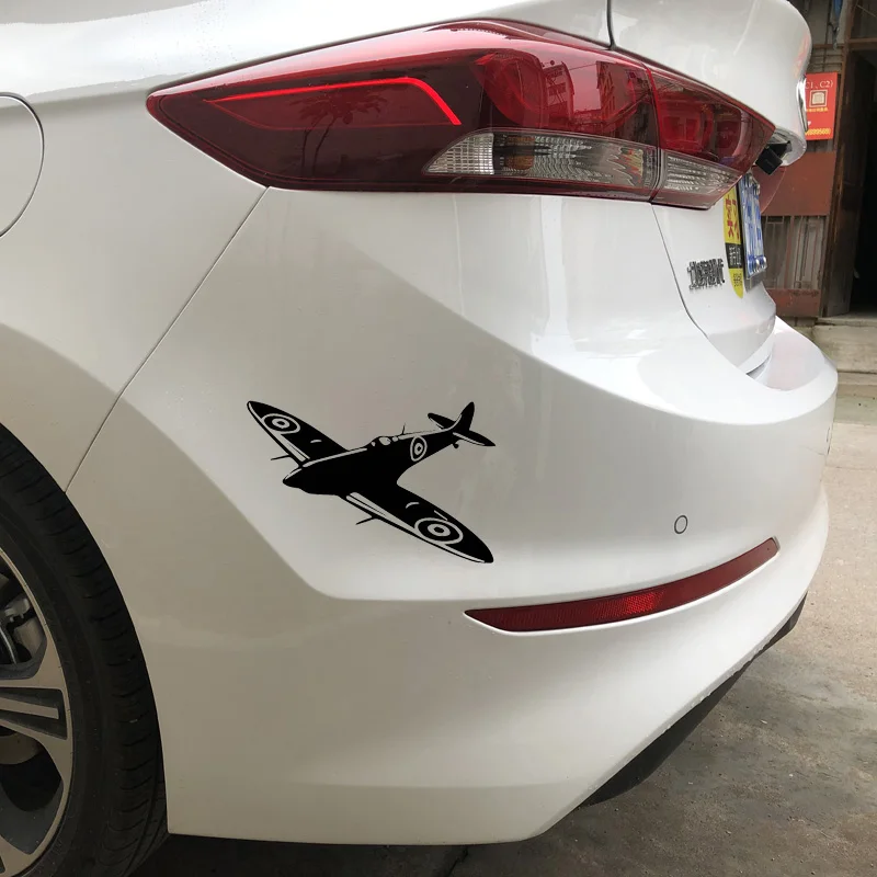 Car Sticker Beautiful Aircraft Decoration Pattern PVC Decal Car Decal Decoration Accessories Creative Black/white, 16cm*10cm
Car Sticker Beautiful Aircraft Decoration Pattern PVC Decal Car Decal Decoration Accessories Creative Black/white, 16cm*10cm
