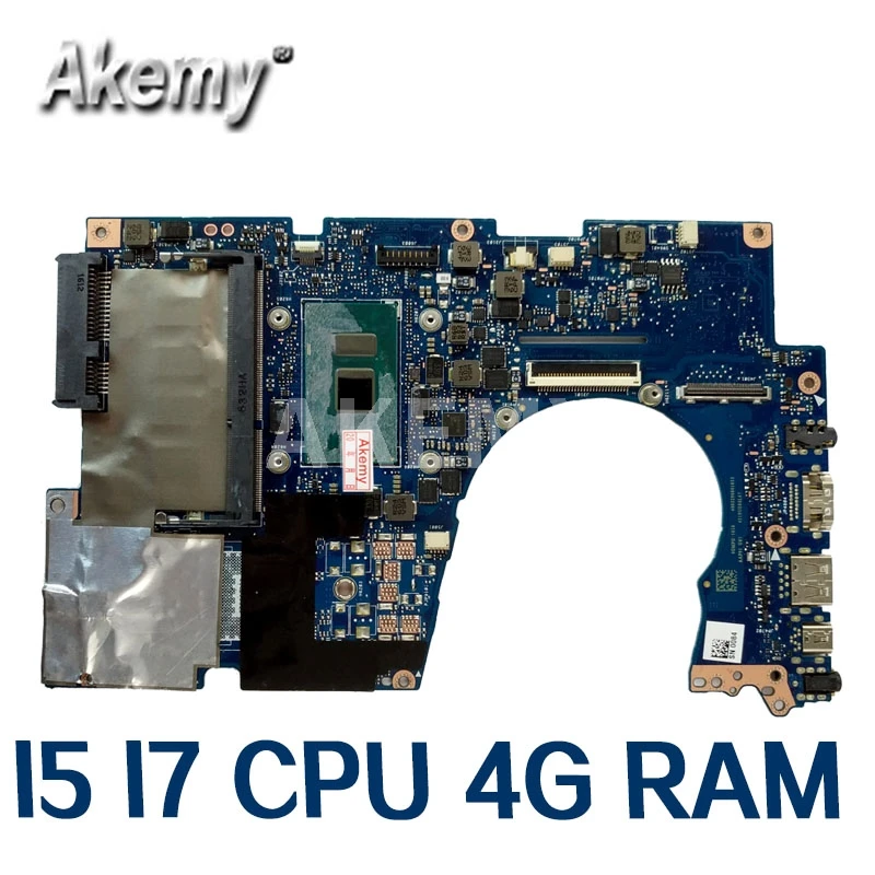 Akemy UX303UA Motherboard For Asus UX303UA UX303U UX303UB U303U Laptop Mainboard 100% Tested 4G RAM I5-6200U I7-6500U
Akemy UX303UA Motherboard For Asus UX303UA UX303U UX303UB U303U Laptop Mainboard 100% Tested 4G RAM I5-6200U I7-6500U