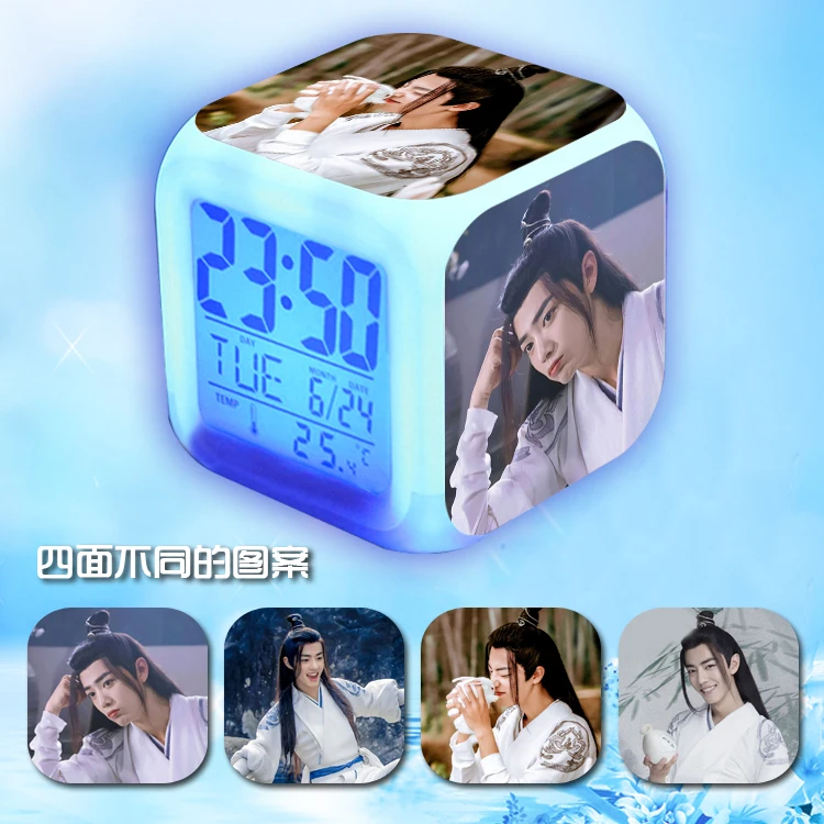 Фотография Xiao Zhan X Jiu, молодежная Лига, окружающая те же красочные светодиодные прикроватные часы, маленький будильник, звезда, сувениры, дек...
Фотография Xiao Zhan X Jiu, молодежная Лига, окружающая те же красочные светодиодные прикроватные часы, маленький будильник, звезда, сувениры, дек...