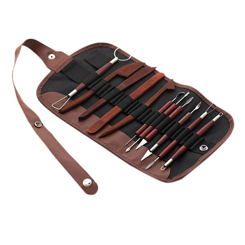 12 Pcs Polymer Clay Tools Ceramic Pottery Tools Sculpting Kit Wax Tools for Shaping Embossing Sculpting Clay Soap Making
12 Pcs Polymer Clay Tools Ceramic Pottery Tools Sculpting Kit Wax Tools for Shaping Embossing Sculpting Clay Soap Making