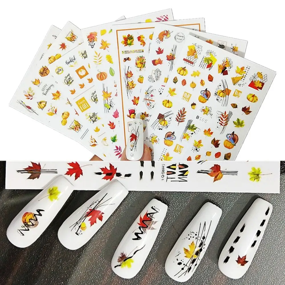 Decorations Manicure Slider Decals DIY French Style Nail Art Stickers Abstract Maple Leaf
Decorations Manicure Slider Decals DIY French Style Nail Art Stickers Abstract Maple Leaf