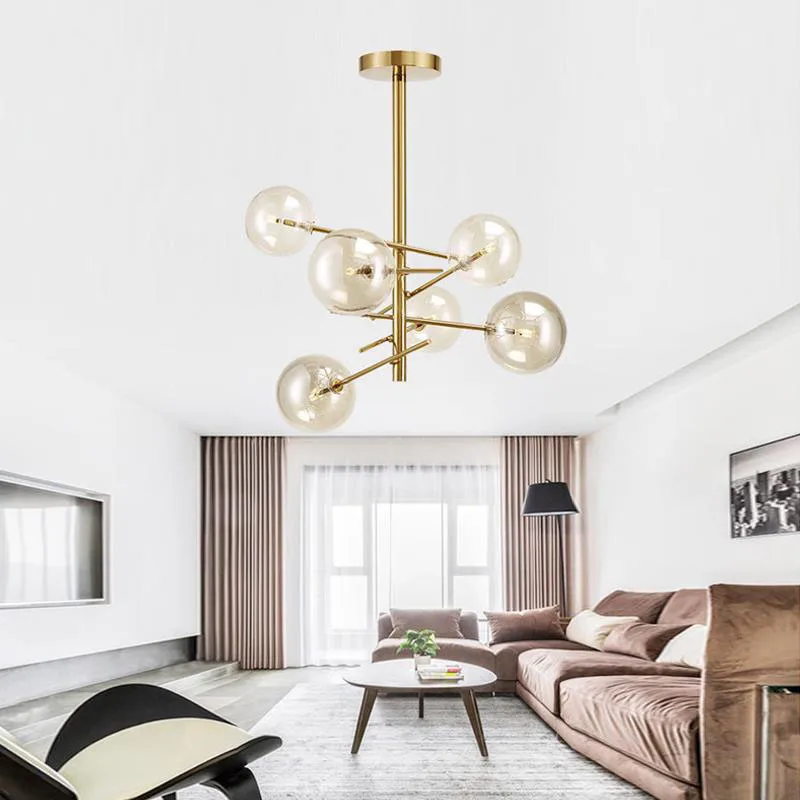 Replica lamp designer chandelier Gold Glass Bubble lamp Dining room Kitchen restaurant sphere chandelier hanging light luster
Replica lamp designer chandelier Gold Glass Bubble lamp Dining room Kitchen restaurant sphere chandelier hanging light luster