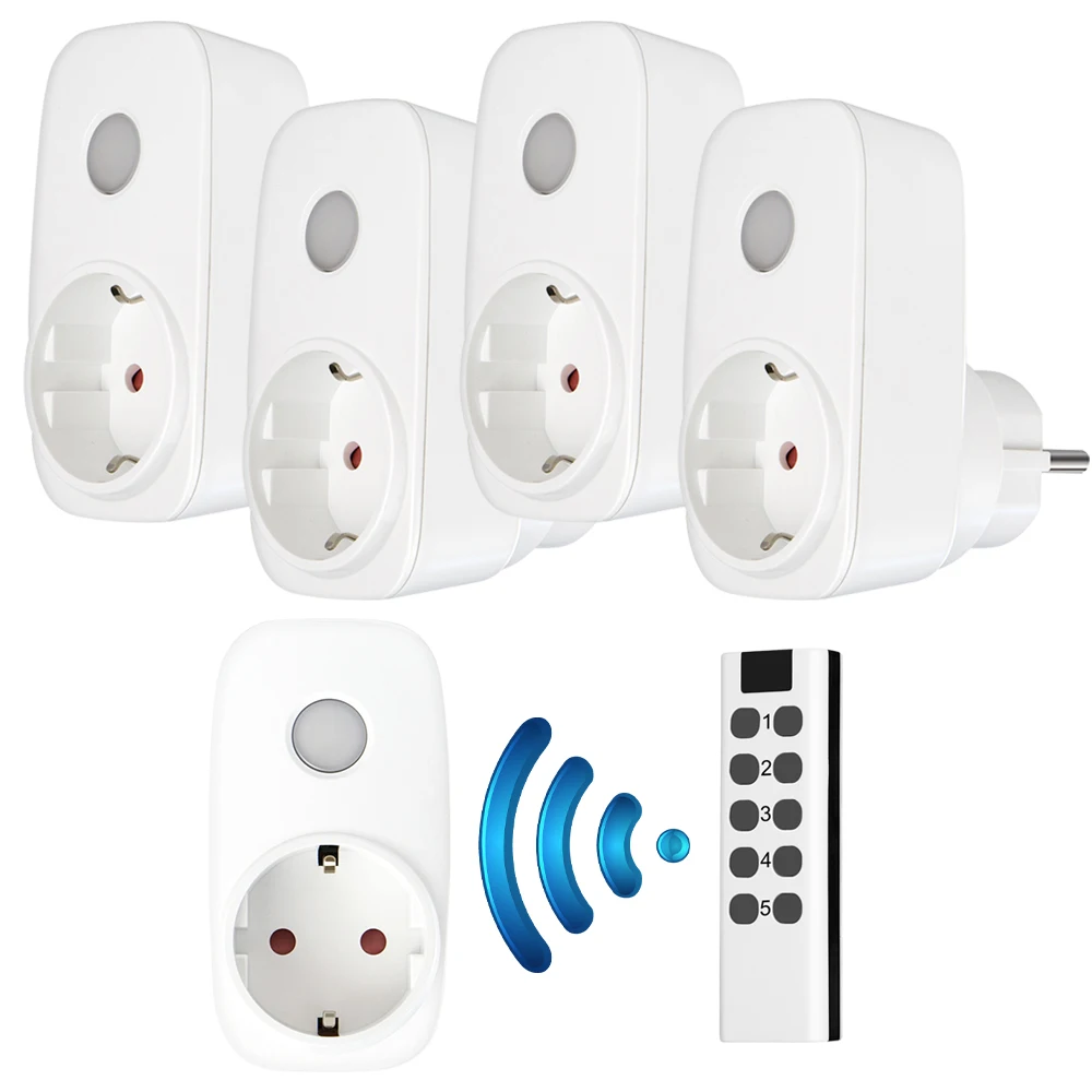 Universal 433mhz Remote Control Smart Socket EU French Power Plug Wireless Programmable 15A Electrical Outlet Switch 220V LED
Universal 433mhz Remote Control Smart Socket EU French Power Plug Wireless Programmable 15A Electrical Outlet Switch 220V LED