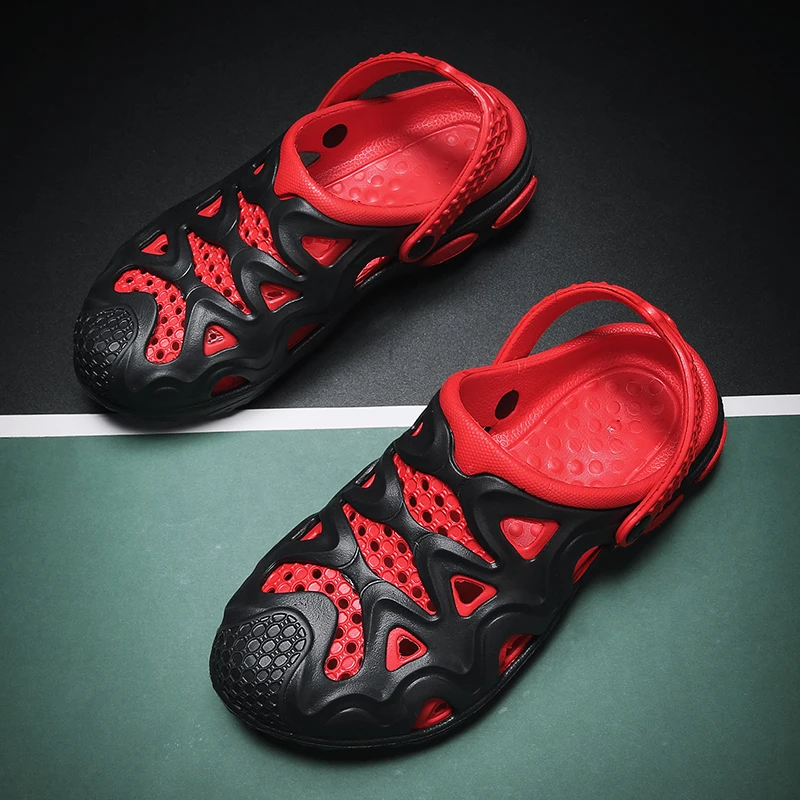 Summer Red Hot Selling Hole Shoes Men Breathable Indoor Fashion Slippers Men Garden Shoes Beach Flats Casual Slippers Pantuflas
Summer Red Hot Selling Hole Shoes Men Breathable Indoor Fashion Slippers Men Garden Shoes Beach Flats Casual Slippers Pantuflas