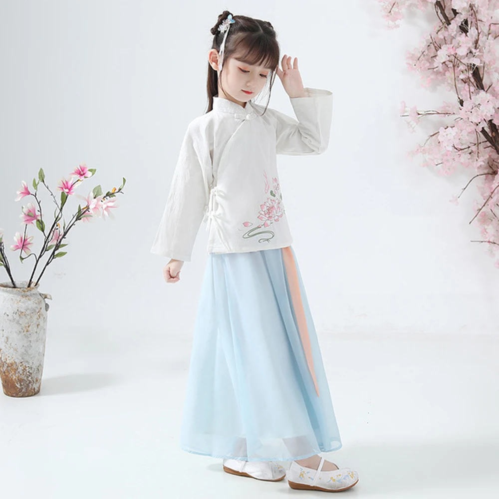 Suit Folk Dress National Clothing Han Dynasty Fairy Stage Performance Chinese Style Hanfu Dress
Suit Folk Dress National Clothing Han Dynasty Fairy Stage Performance Chinese Style Hanfu Dress