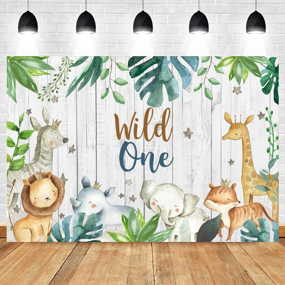 Safari Animals Baby Shower Backdrop Jungle Birthday Photography Background Wild One Party Decorations for Boy Photo Booth Props
Safari Animals Baby Shower Backdrop Jungle Birthday Photography Background Wild One Party Decorations for Boy Photo Booth Props