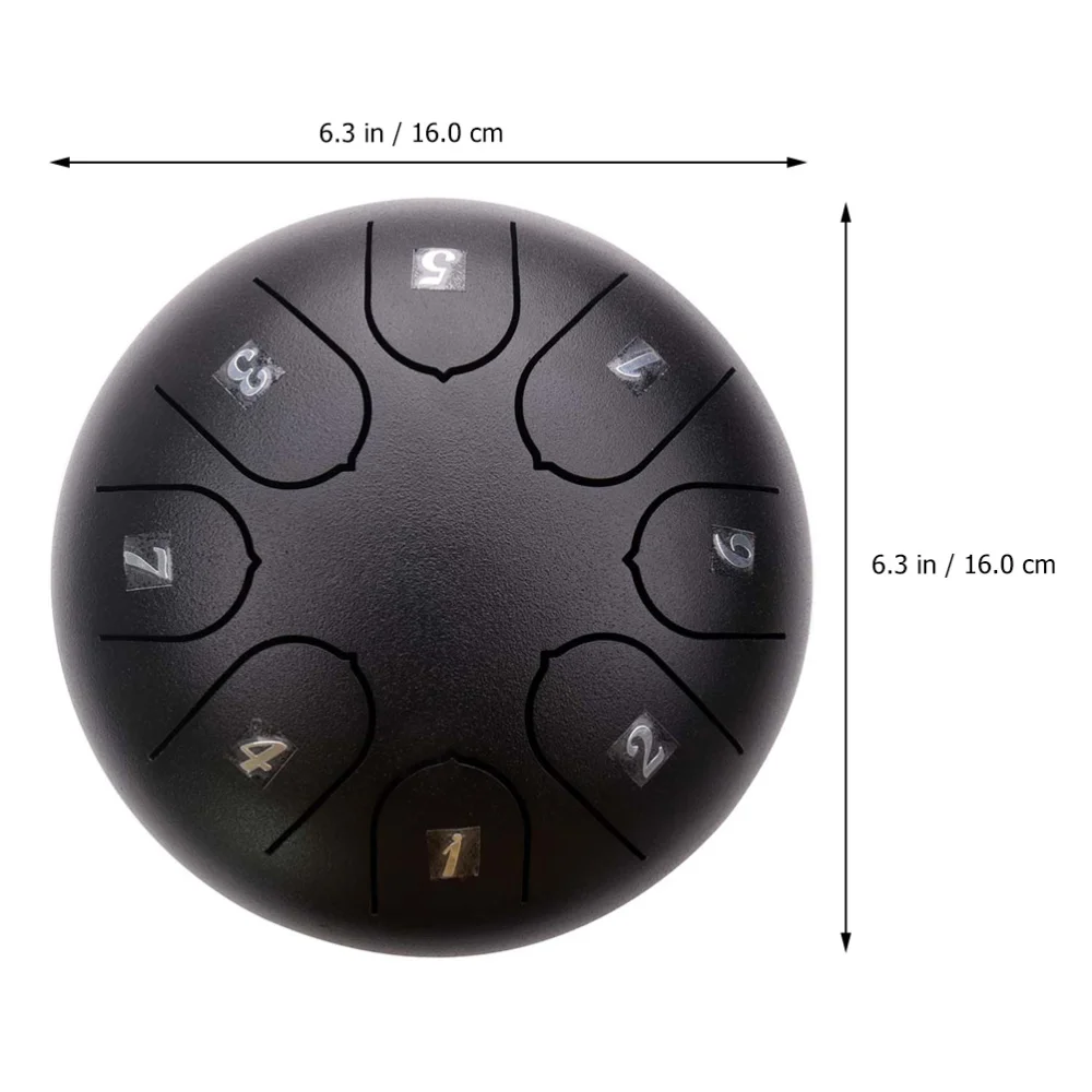 13Pcs Steel Tongue Drum Kit 6 Inches 8-Tones Drum Percussion Instrument Gift
13Pcs Steel Tongue Drum Kit 6 Inches 8-Tones Drum Percussion Instrument Gift