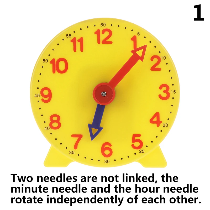 Часы для обучения студентов по методу Монтессори часы учителей 4 дюйма 12/24 часов |