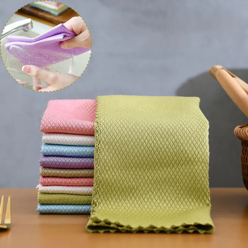 Anti-grease Wiping Rags Kitchen Efficient Super Absorbent Microfiber Cleaning Cloth Home Washing Dish Kitchen Cleaning Towel
Anti-grease Wiping Rags Kitchen Efficient Super Absorbent Microfiber Cleaning Cloth Home Washing Dish Kitchen Cleaning Towel