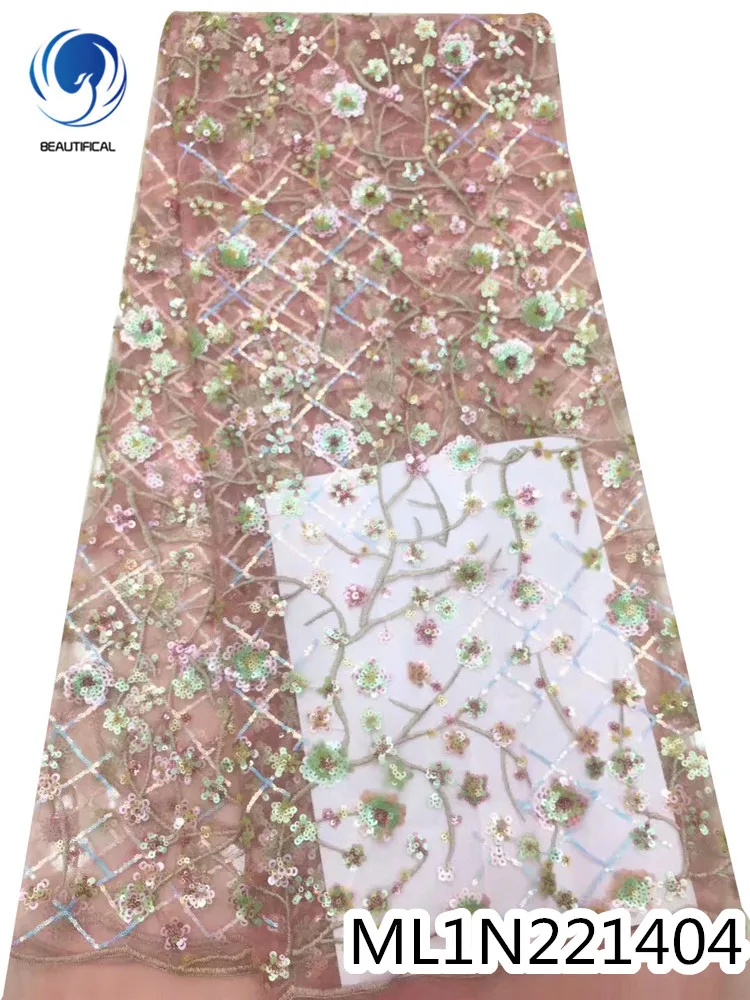 Beautifical Embroidered Net Lace Fabric High Quality French Mesh Lace Fabric 5 Yards ML1N2214
Beautifical Embroidered Net Lace Fabric High Quality French Mesh Lace Fabric 5 Yards ML1N2214