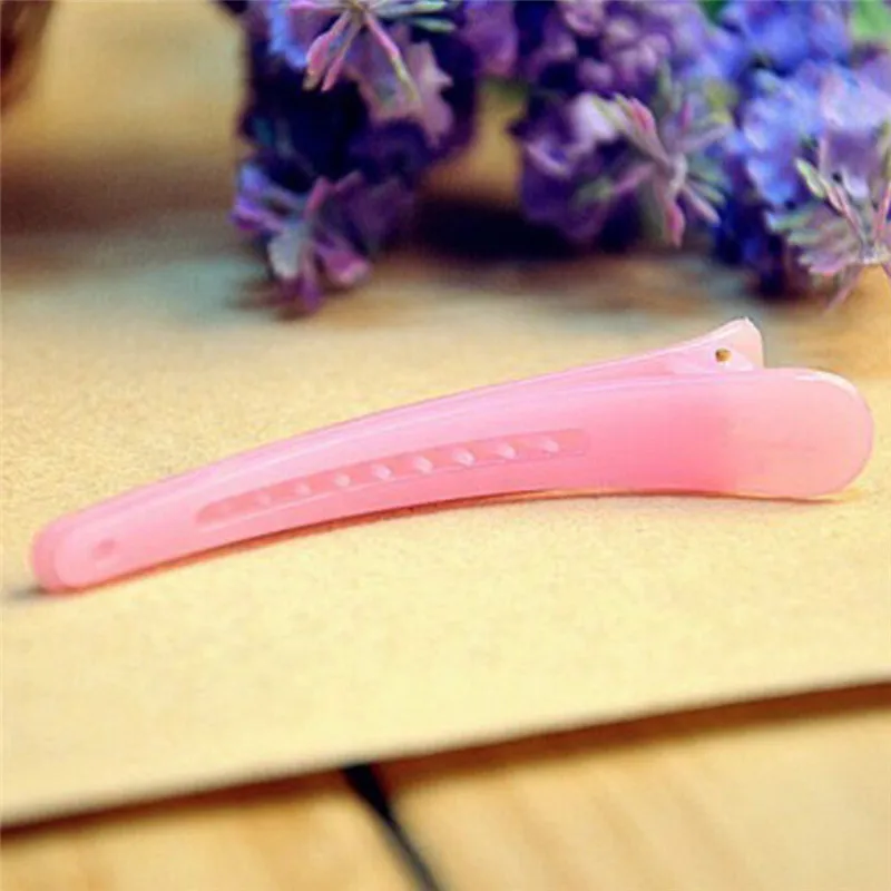 10Pcs Plastic Hair Clips Barrettes Headwear Hairdressing Clamp Salon Hair Styling Tool 
10Pcs Plastic Hair Clips Barrettes Headwear Hairdressing Clamp Salon Hair Styling Tool