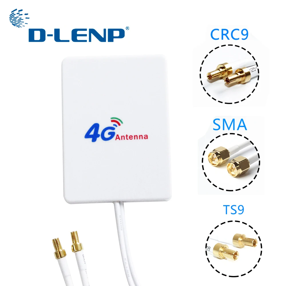 Антенна для усиления сигнала сотовой связи 3G/4G,700-2700Mhz, разъемы кабеля на выбор
Антенна для усиления сигнала сотовой связи 3G/4G,700-2700Mhz, разъемы кабеля на выбор