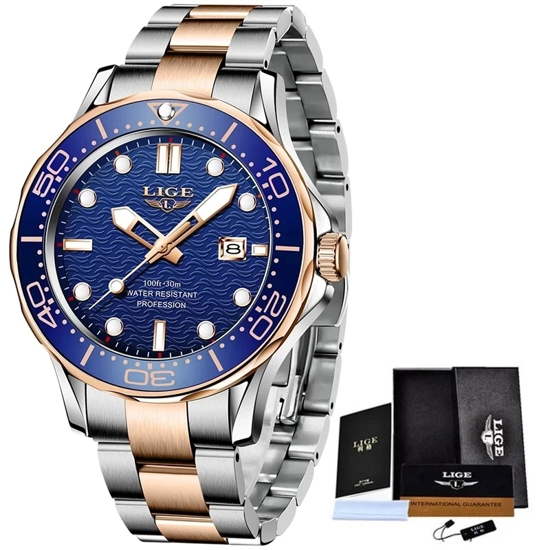Relogio Masculino 2021 LIGE Luxury Men Watch Top Brand Fashion Diver Watch For Men Waterproof Date Clock Sport Quartz Wristwatch
Relogio Masculino 2021 LIGE Luxury Men Watch Top Brand Fashion Diver Watch For Men Waterproof Date Clock Sport Quartz Wristwatch
