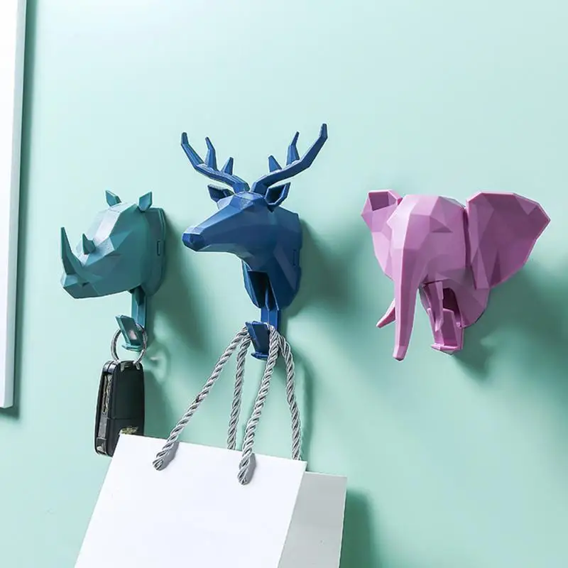 Stereoscopic Animal Head Hook Simple Modern Creative Decorative Animal Coat Hanger Hooks Decorative Wall Craft Dropshipping
Stereoscopic Animal Head Hook Simple Modern Creative Decorative Animal Coat Hanger Hooks Decorative Wall Craft Dropshipping