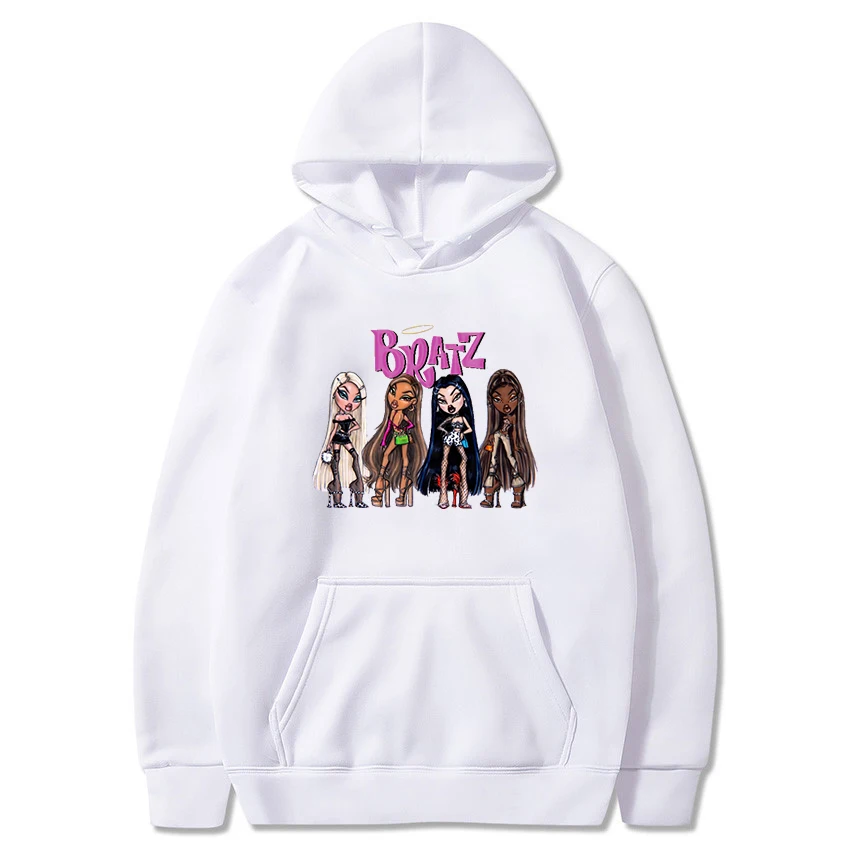 Bratz Cool Girl Print Hoodies 2021 Autumn Fashion Female Hooded Clothes Women Harajuku Aesthetic Pullover Long Sleeve Sweatshirt
Bratz Cool Girl Print Hoodies 2021 Autumn Fashion Female Hooded Clothes Women Harajuku Aesthetic Pullover Long Sleeve Sweatshirt