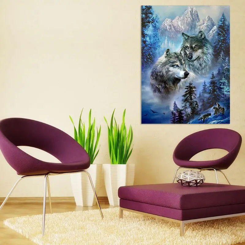 Wolf 5D DIY Diamond Painting Kits for Adults Full Drill Crystal Rhinestone Embroidery Cross Stitch Arts Craft Canvas Wal
Wolf 5D DIY Diamond Painting Kits for Adults Full Drill Crystal Rhinestone Embroidery Cross Stitch Arts Craft Canvas Wal