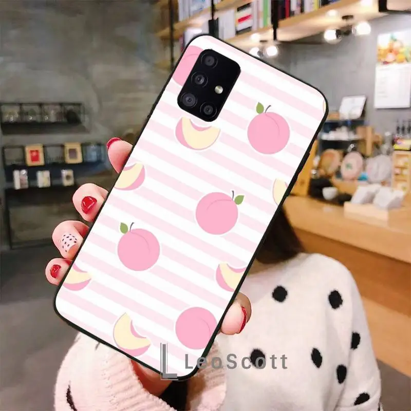 Peach Phone Case For Samsung A50 A51 A71 A20E A20S S10 S20 S21 S30 Plus ultra 5G M11
Peach Phone Case For Samsung A50 A51 A71 A20E A20S S10 S20 S21 S30 Plus ultra 5G M11