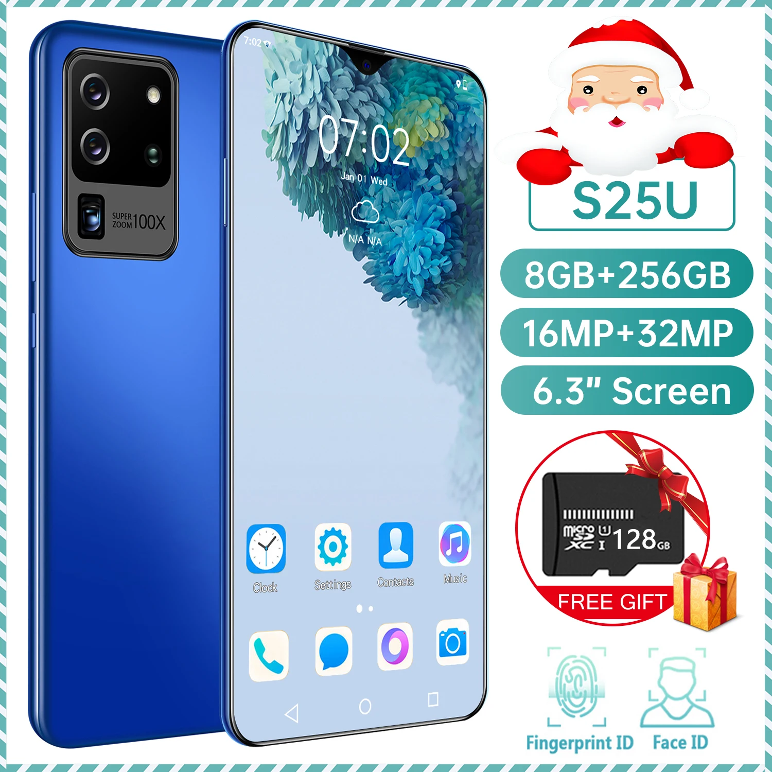 New S25 Ultra Global Version 6.3Inch Screen Face ID Finger Print 4800mAh Smartphone 8GB RAM + 256GB ROM Snapdragon Smartphonr
New S25 Ultra Global Version 6.3Inch Screen Face ID Finger Print 4800mAh Smartphone 8GB RAM + 256GB ROM Snapdragon Smartphonr